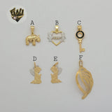 (1-2188) Gold Laminate Pendants - BGF