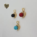 (1-2462) Gold Laminate Pendants - BGO