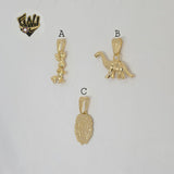 (1-2164) Laminado Oro - Colgantes Animales - BGF