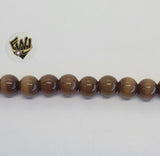 (MBEAD-243) 8mm Ojo De Gato Beads - Fantasy World Jewelry