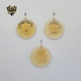 (1-2193-2) Gold Laminate - Pendants - BGO