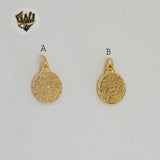 (1-2041-1) Gold Laminate - Religious Pendants - BGO