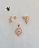 (1-6382) Gold Laminate Set - BGO - Fantasy World Jewelry