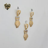 (1-2319) Gold Laminate Pendants - BGF