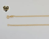 (1-1862) Gold Laminate - 2.5mm Open Rolo Link Chain - BGF