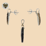 (2-6757) 925 Sterling Silver - Alternative Set. - Fantasy World Jewelry