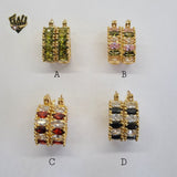 (1-2674) Gold Laminate Hoops - BGO - Fantasy World Jewelry