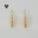 (1-2306) Gold Laminate - Saint Pendants - BGF - Fantasy World Jewelry