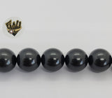 (MBEAD-54) 14mm Black Pearl - Round - Fantasy World Jewelry