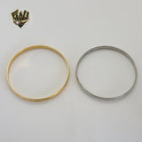 (4-5011-1) Stainless Steel - 6mm Plain Bangle.