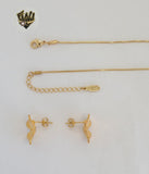 (1-6074) Laminado Oro - Conjunto Flores - BGF