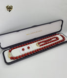 (MSET-09) Gold Laminate - Mallorca Pearls Set - BGF - Fantasy World Jewelry