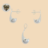 (2-6502) 925 Sterling Silver - Alternative Set. - Fantasy World Jewelry