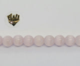 (MBEAD-247) 8mm Ojo De Gato Beads - Fantasy World Jewelry