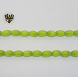 (MBEAD-240) 6mm Rice Beads - Fantasy World Jewelry