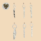 (2-1251) 925 Sterling Silver - Girl and Boy Pendants. - Fantasy World Jewelry