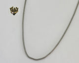 (4-3152-2) Stainless Steel - 2mm Popcorn Link Chain - 18" - Fantasy World Jewelry