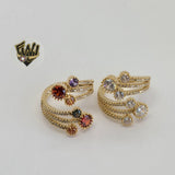 (1-3145-1) Gold Laminate -CZ Ring - BGO - Fantasy World Jewelry