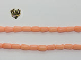 (MBEAD-92) 7mm Coral Beads - Fantasy World Jewelry