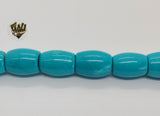 (MBEAD-69) 18mm Blue Turquoise Beads - Fantasy World Jewelry