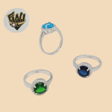 (2-5135) 925 Sterling Silver - Zircon Ring - Fantasy World Jewelry