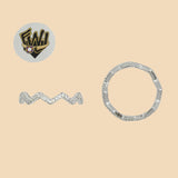 (2-5136) 925 Sterling Silver - Zircon Eternity Ring - Fantasy World Jewelry