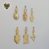 (1-2146) Colgantes Laminado Oro - BGF