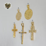 (1-2252) Laminado Oro - Colgantes Religiosos - BGO