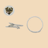 (2-5018) 925 Sterling Silver - Arrow Ring - Fantasy World Jewelry
