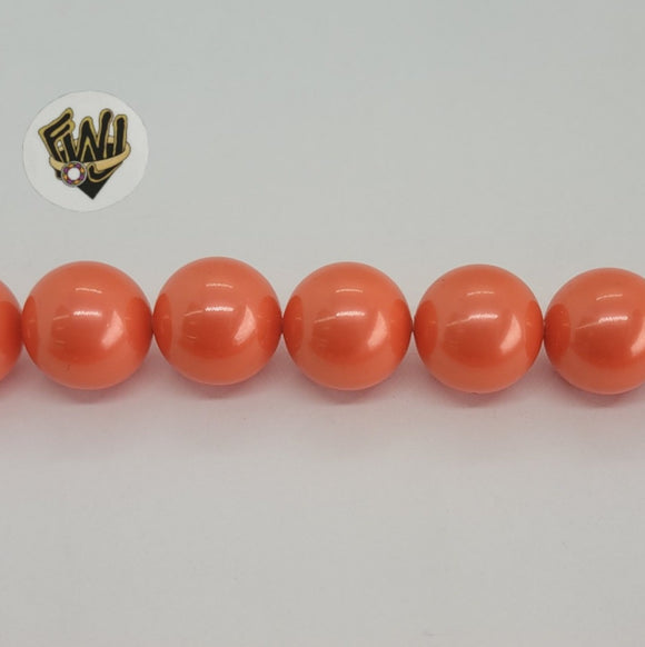 (MBEAD-98) 14mm Coral Beads - Fantasy World Jewelry