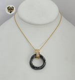 (4-9125) Stainless Steel - 1mm Rolo Necklace - 16". - Fantasy World Jewelry