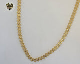 (4-3164) Stainless Steel - 6mm Alternative Link Chain - 20" - Fantasy World Jewelry