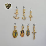 (1-2177-1) Colgantes Laminado Oro - BGF