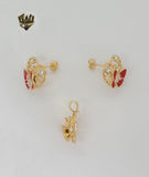 (1-6359) Gold Laminate - Butterfly Set - BGO