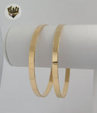 (1-4076-1) Gold Laminate - 5mm Classic Plain Bangle - BGF