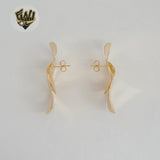 (1-1240-4) Laminado de Oro - Aretes Dobles - BGF