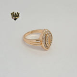 (1-3095) Gold Laminate - Zircon Ring - BGO - Fantasy World Jewelry