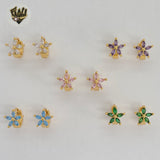 (1-2631) Gold Laminate Hoops - BGO - Fantasy World Jewelry