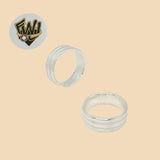 (2-5272) 925 Sterling Silver - Classic Ring for Men - Fantasy World Jewelry