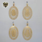 (1-2302) Laminado Oro - Medallas Colgantes - BGF