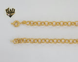 (1-1709) Gold Laminate - 8.5mm Rolo Link Chain - BGO