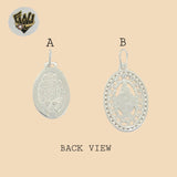 (2-1112) 925 Sterling Silver - Miraculous Virgin Pendants.