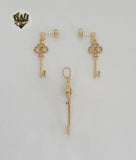 (1-6138) Gold Laminate - Zircon Key Set - BGO