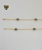 (1-3902-H) Gold Laminate - 6mm Beads Necklace - BGF