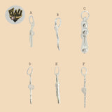 (2-1004) 925 Sterling Silver - Cross Pendants. - Fantasy World Jewelry