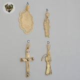 (1-2429) Gold Laminate Pendants - BGF