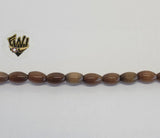 (MBEAD-249) 8mm Rice Beads - Fantasy World Jewelry