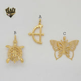 (1-2312-1) Gold Laminate Pendants - BGF