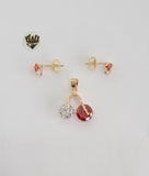 (1-6296) Gold Laminate Set - BGO - Fantasy World Jewelry