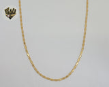 (1-1920) Gold Laminate - 2.5mm Alternative Mariner Link Chain - BGF